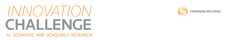 Thomson Reuters Scientific and Scholarly Research - Innovation Challenge
